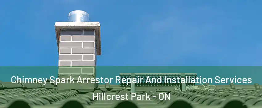  Chimney Spark Arrestor Repair And Installation Services Hillcrest Park - ON