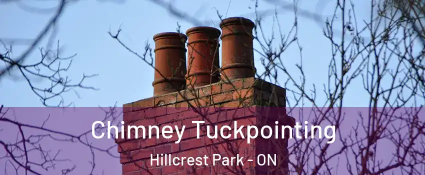 Chimney Tuckpointing Hillcrest Park - ON