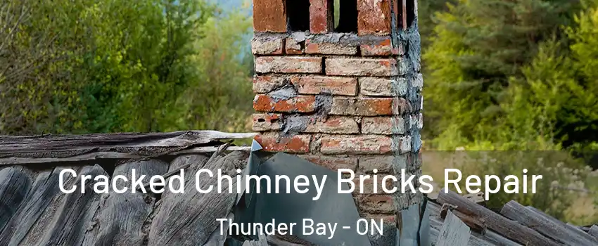 Cracked Chimney Bricks Repair Thunder Bay - ON