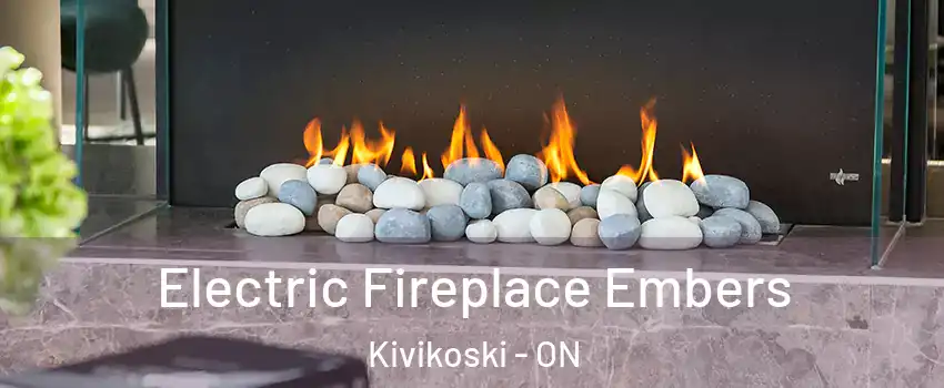  Electric Fireplace Embers Kivikoski - ON