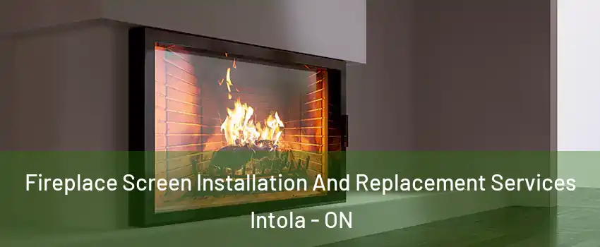 Fireplace Screen Installation And Replacement Services Intola - ON