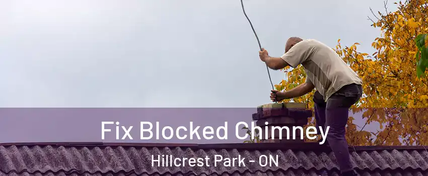  Fix Blocked Chimney Hillcrest Park - ON