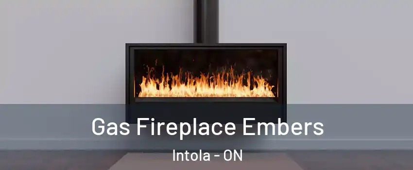  Gas Fireplace Embers Intola - ON
