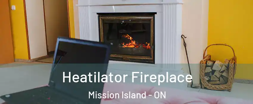  Heatilator Fireplace Mission Island - ON