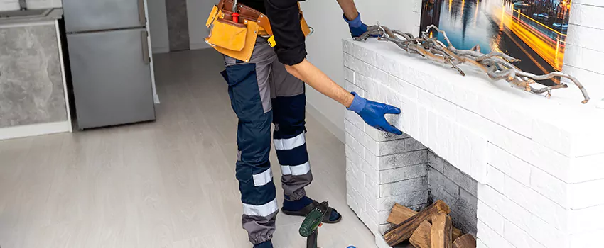 Outdoor Fireplace Restoration in Hillcrest Park, Ontario