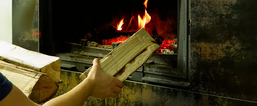 Wood Stove Heat Resistant Wall Repair in Thunder Bay, Ontario