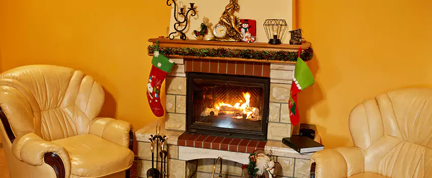 Fireplace Hearth Ideas in Hillcrest Park, Ontario