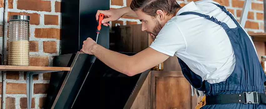 Old Rusted Metal Fireplace Repair And Replacement in Thunder Bay, ON