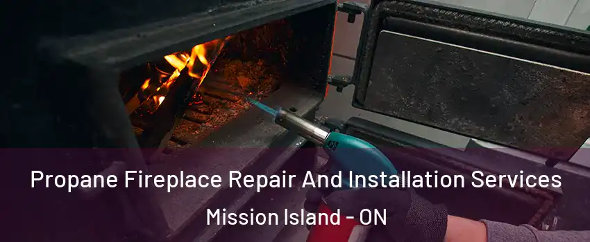 Propane Fireplace Repair And Installation Services Mission Island - ON